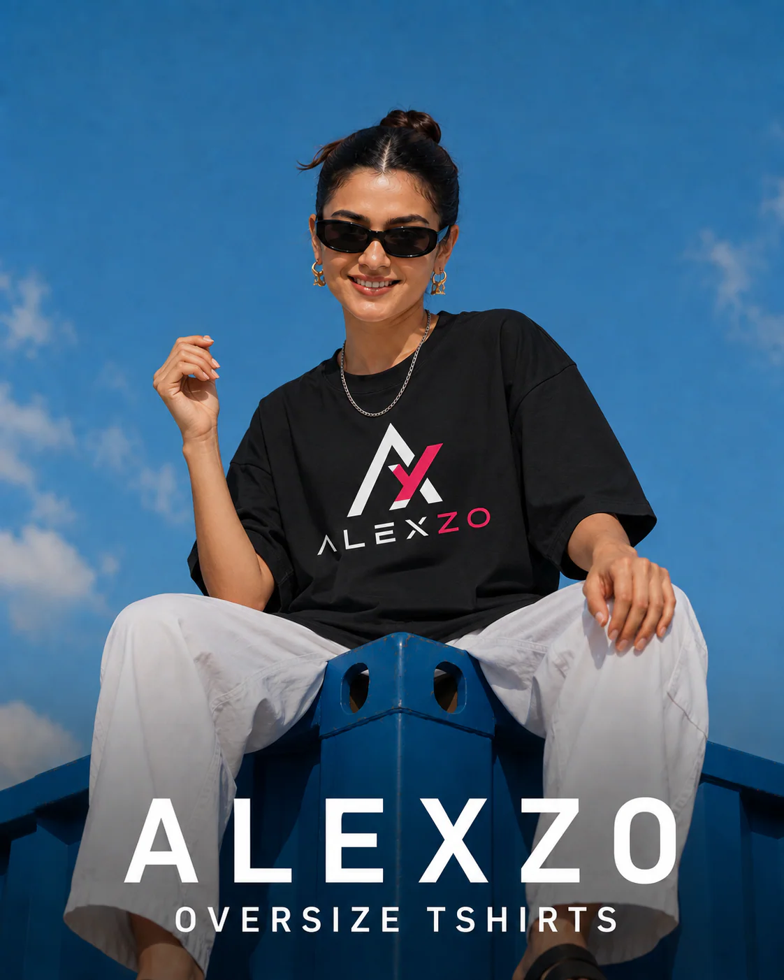 Alexzo oversized T-shirts