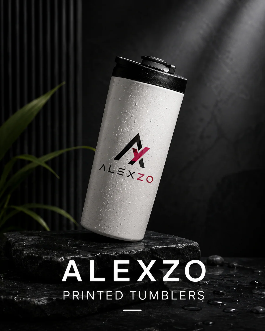 Alexzo printed tumblers