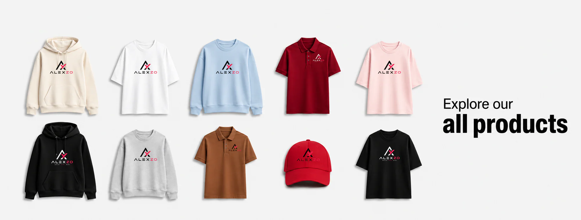 Alexzo explore all products