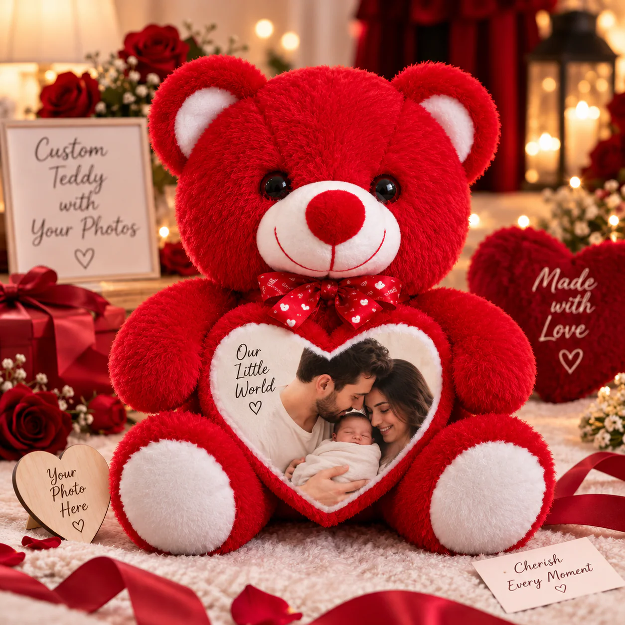 Customise Teddy with Photo — Alexzo